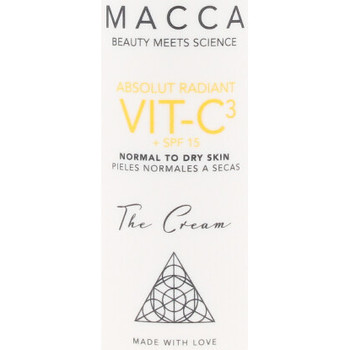 Belleza Cuidados especiales Macca Absolut Radiant Vit-c3 Cream Spf15 Normal To Dry Skin 