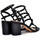 Zapatos Mujer Sandalias Exé Shoes SANDALIA TACÓN 24V ADELE-514 BLACK NEGRO