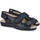 Zapatos Mujer Pantuflas DeValverde LR1170 Azul