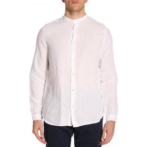 textil Hombre Camisas manga larga Emporio Armani 3Z1C951N5FZ Blanco