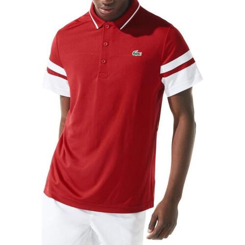 textil Hombre Tops y Camisetas Lacoste DH9681 Rojo