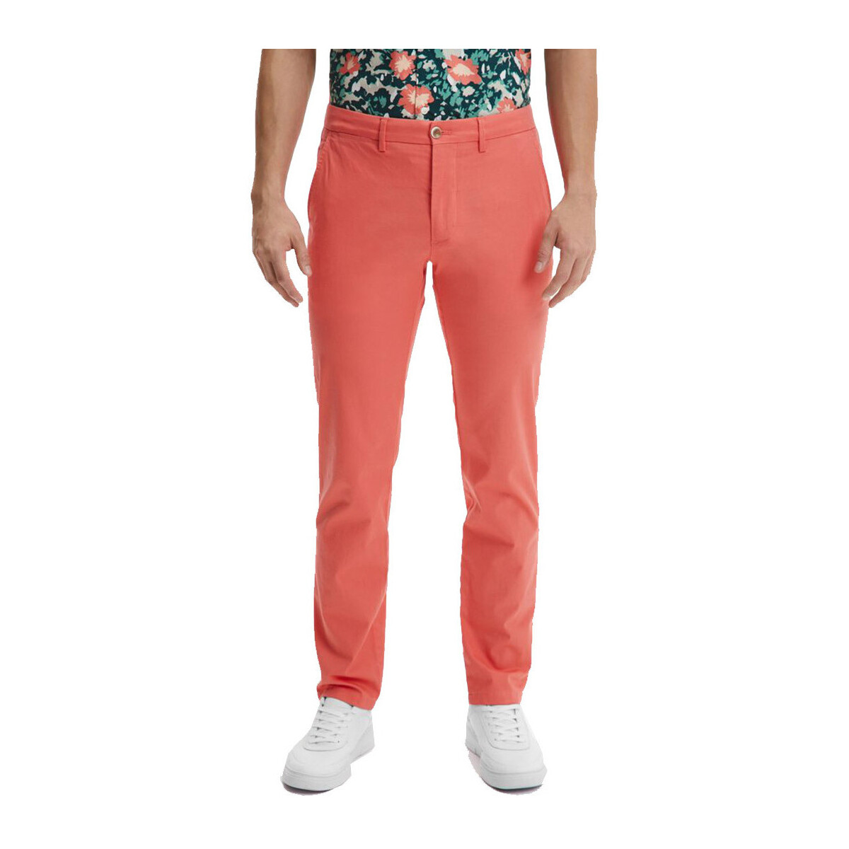 textil Hombre Pantalones Tommy Hilfiger MW0MW17902 Naranja
