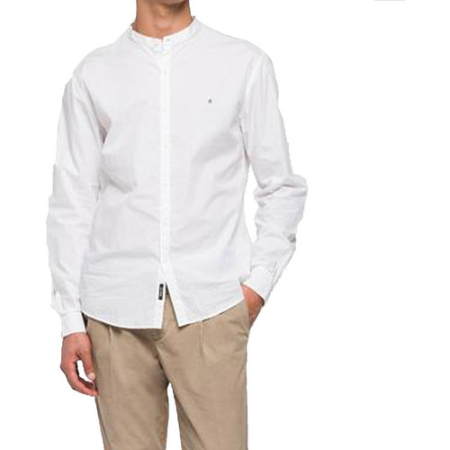 textil Hombre Camisas manga larga Replay M4948A82720 Blanco
