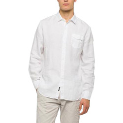 textil Hombre Camisas manga larga Replay M4913D81388N Blanco
