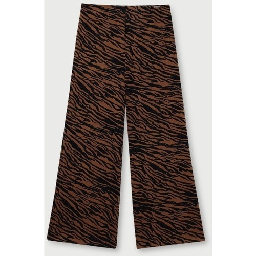 textil Mujer Pantalones Liu Jo WF0112J4028 Marrón