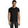 textil Hombre Camisetas manga corta Sols Camiseta IMPERIAL FIT color Negro Negro