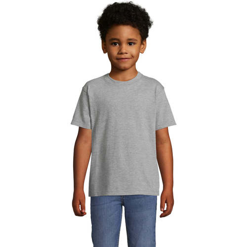 textil Niños Camisetas manga corta Sols Camista infantil color Gris Gris