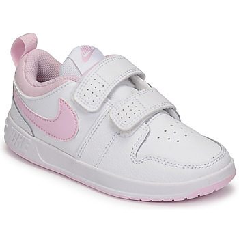 Zapatos Niños Zapatillas bajas Nike NIKE PICO 5 (PSV) Blanco / Rosa