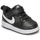 Zapatos Niños Zapatillas bajas Nike NIKE COURT BOROUGH LOW 2 (TDV) Negro / Blanco