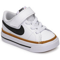 Zapatos Niños Zapatillas bajas Nike NIKE COURT LEGACY (TDV) Blanco / Negro