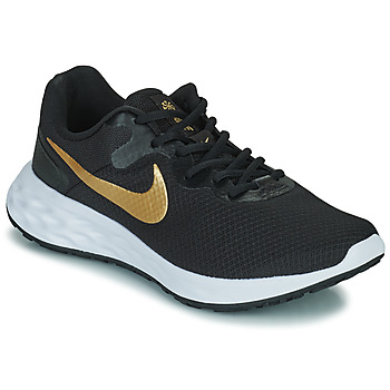 Zapatos Hombre Running / trail Nike NIKE REVOLUTION 6 NN Negro / Oro