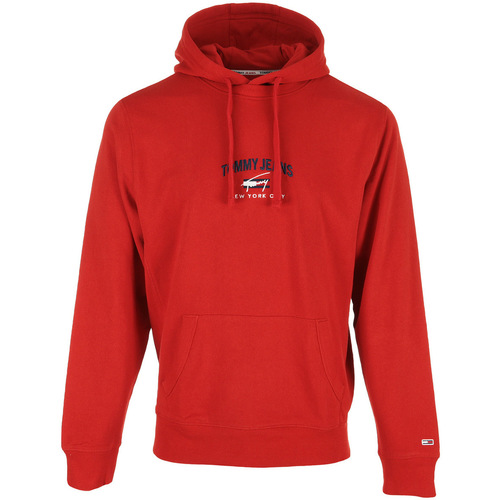 textil Hombre Sudaderas Tommy Hilfiger Timeless Tommy Hoodie Rojo