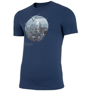 textil Hombre Camisetas manga corta 4F TSM023 Azul marino