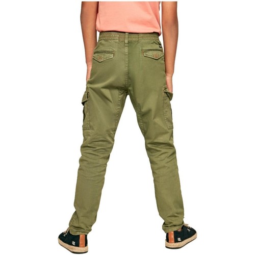 textil Niño Pantalones Pepe jeans PB210541 Verde