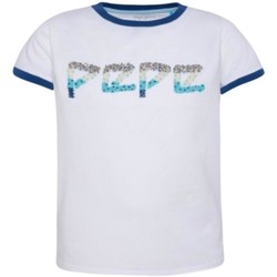 textil Niña Camisetas manga corta Pepe jeans PG502450 Blanco