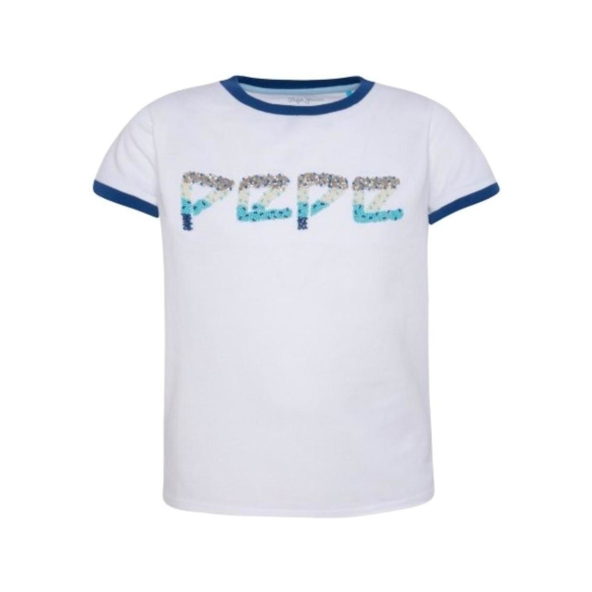 textil Niña Camisetas manga corta Pepe jeans PG502450 Blanco