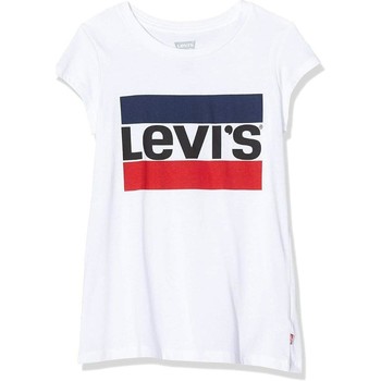 textil Niña Camisetas manga corta Levi's NL10727 Blanco