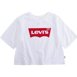 textil Niña Camisetas manga corta Levi's 3E0220 Blanco