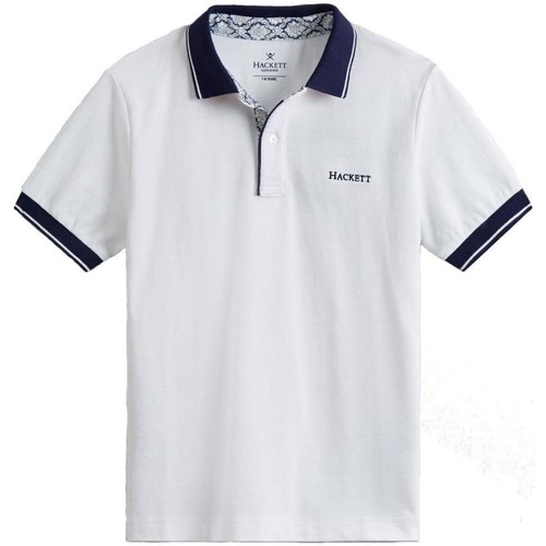 textil Niño Camisetas manga corta Hackett HK561354 Blanco