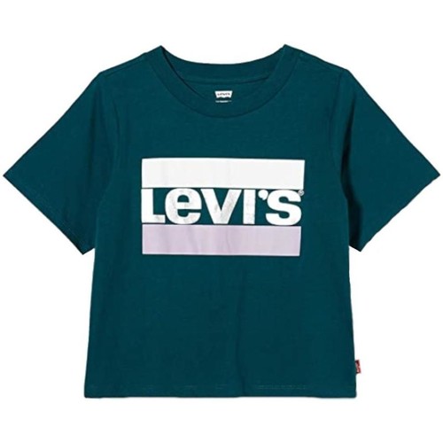 textil Niña Camisetas manga corta Levi's 4EC076-F4B Verde