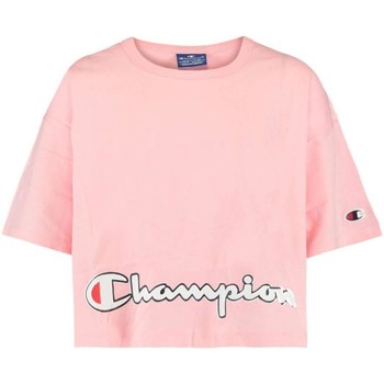 textil Niña Camisetas manga corta Champion 403787 Rosa