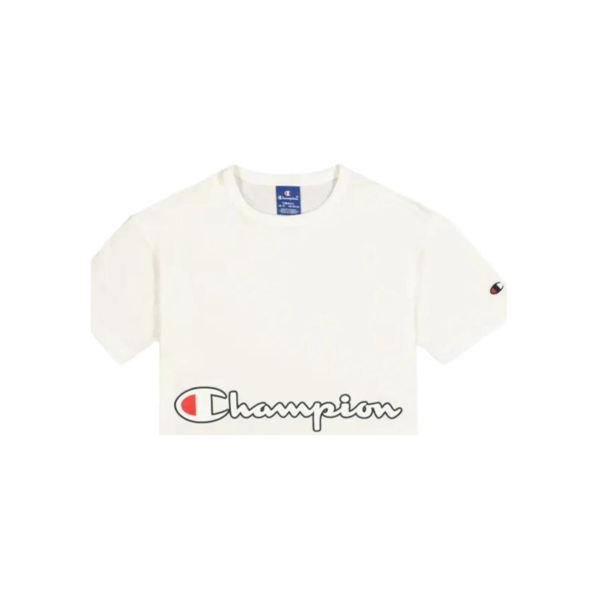 textil Niña Camisetas manga corta Champion 403787 Blanco