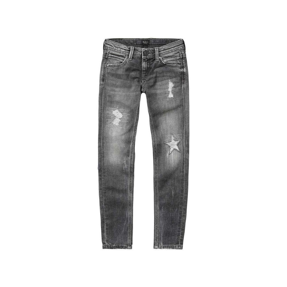 textil Niña Vaqueros Pepe jeans PG200702 000 Gris