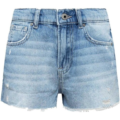 textil Niña Shorts / Bermudas Pepe jeans PG800686RL6 Azul