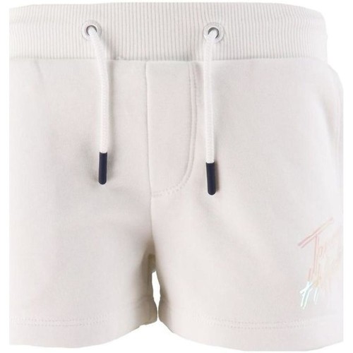 textil Niña Shorts / Bermudas Tommy Hilfiger KG0KG05899YBR Blanco