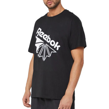 textil Hombre Camisetas manga corta Reebok Sport  Negro