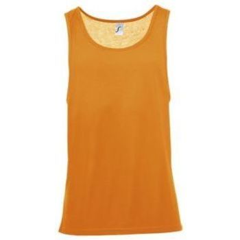 textil Camisetas sin mangas Sols Jamaica camiseta sin mangas Naranja