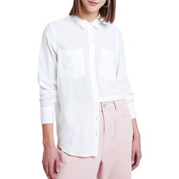 textil Mujer Tops / Blusas Only Frita Shirt - Cloud Dancer Blanco