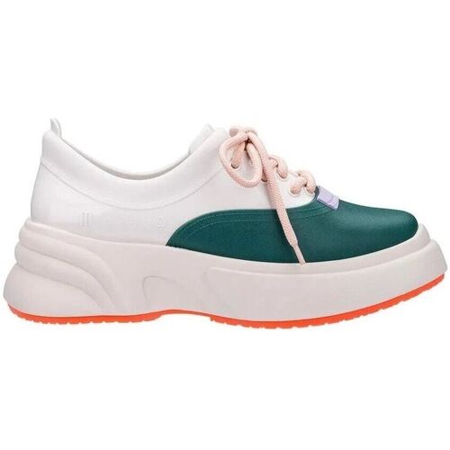 Zapatos Mujer Deportivas Moda Melissa Ugly Sneaker - Beige White Green Multicolor