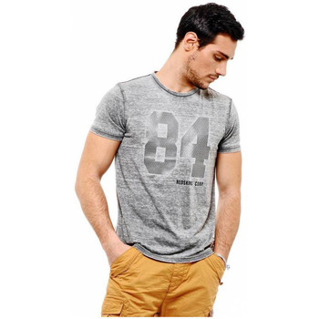 textil Hombre Camisetas manga corta Redskins T-Shirt Homme PHICOL Grey Gris