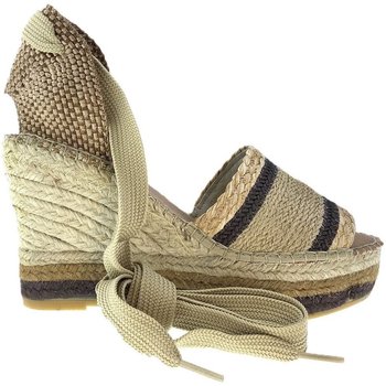 Zapatos Mujer Sandalias Vidorreta Cuña  11400 Camel Marrón