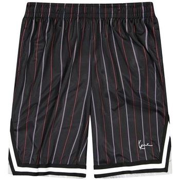 textil Hombre Shorts / Bermudas Karl Kani Short  Small Signature Pinstripe Mesh Negro