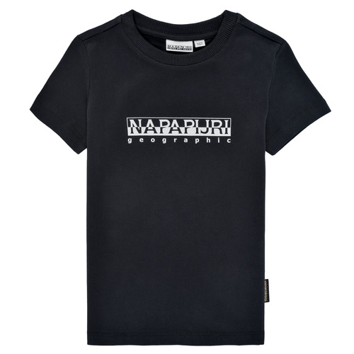 textil Niño Camisetas manga corta Napapijri S-BOX SS Negro