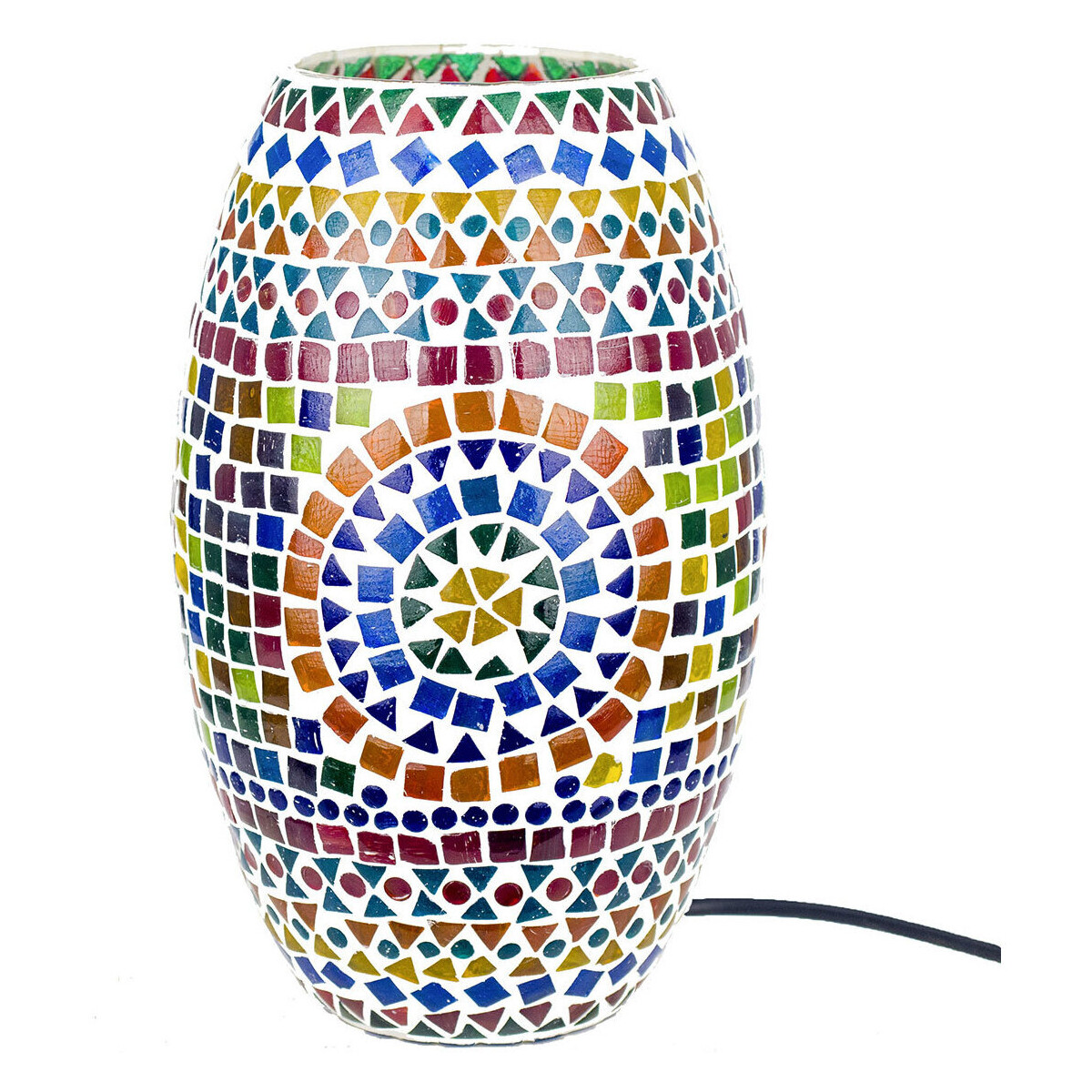 Casa Lámparas de mesa Signes Grimalt Lámpara Mosaico Multicolor