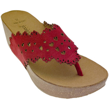 Zapatos Mujer Zuecos (Mules) De Fonseca DEFONSANTAFEros Rojo