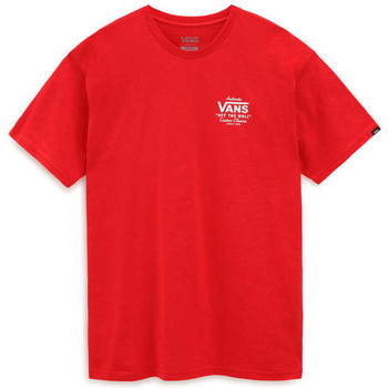 Vans T-Shirt  MN Holder ST Classic High Risk Red/White Rojo