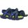 Zapatos Niños Chanclas Joma Chanclas  Wave Jr 2103 Navy Green Fluor Azul