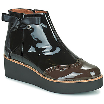 Zapatos Mujer Botas de caña baja Fericelli JANDICI Negro / Marrón