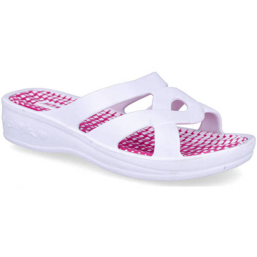 Zapatos Mujer Chanclas L&R Shoes SD2628 Blanco