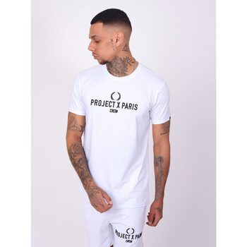 textil Hombre Tops y Camisetas Project X Paris  Blanco