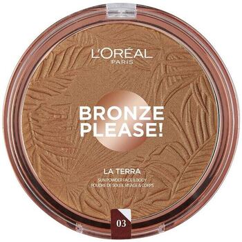 Belleza Colorete & polvos L'oréal Bronze Please! La Terra 03-medium Caramel 