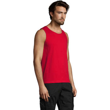 Sols Justin camiseta sin mangas Rojo