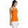 textil Mujer Camisetas sin mangas Sols Justin camiseta sin mangas Naranja