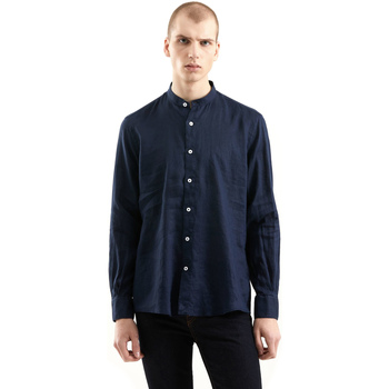 textil Hombre Camisas manga larga Refrigiwear RM0C10100LI9110 Azul
