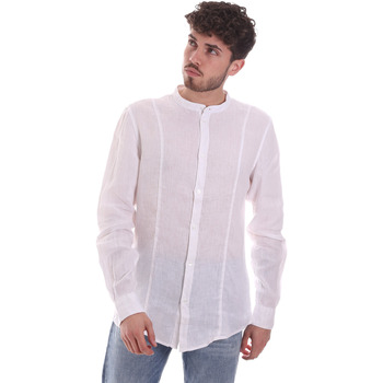 textil Hombre Camisas manga larga Gaudi 111GU45006 Blanco