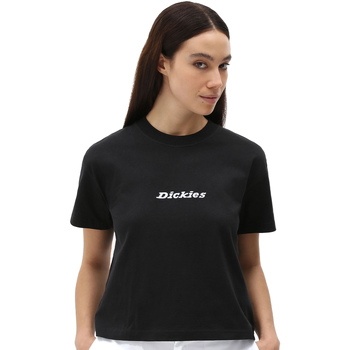 textil Mujer Camisetas manga corta Dickies DK0A4XBABLK1 Negro